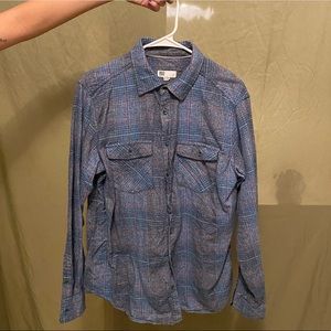 Blue RSQ Women’s Flannel